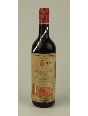 Rosso della rocca vino da tavola 1979